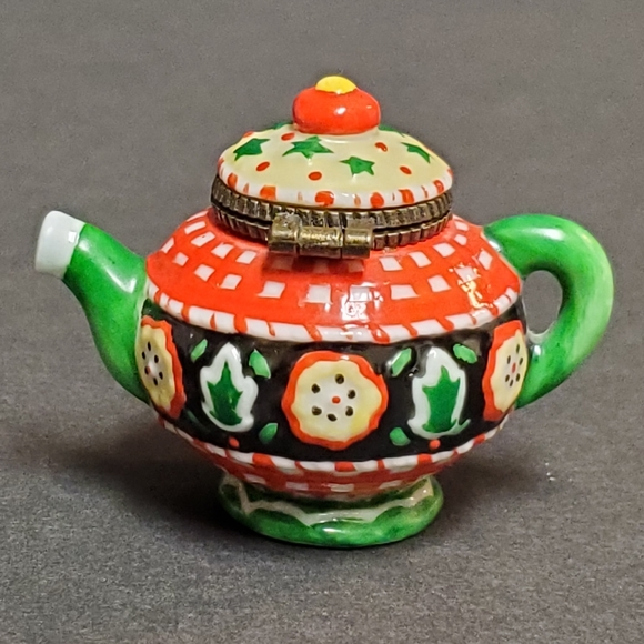 Mini ME Enesco Teapot Trinket Box - Picture 2 of 8